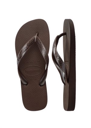 Hav. Top Tiras sandal Dark Brown Havaianas 